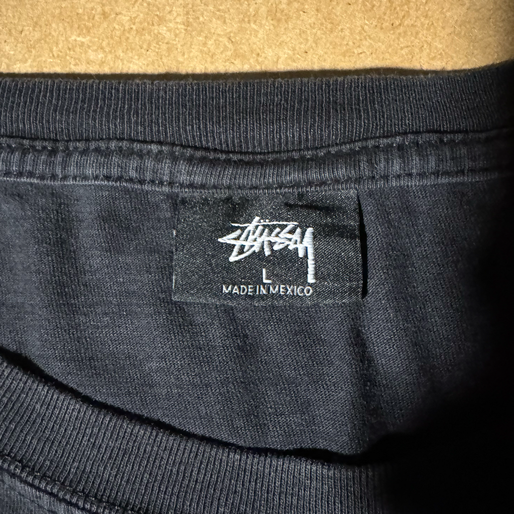 Stussy 8-Ball Black Tee (L)