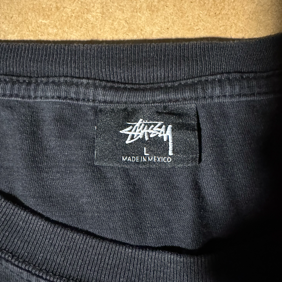 Stussy 8-Ball Black Tee (L)