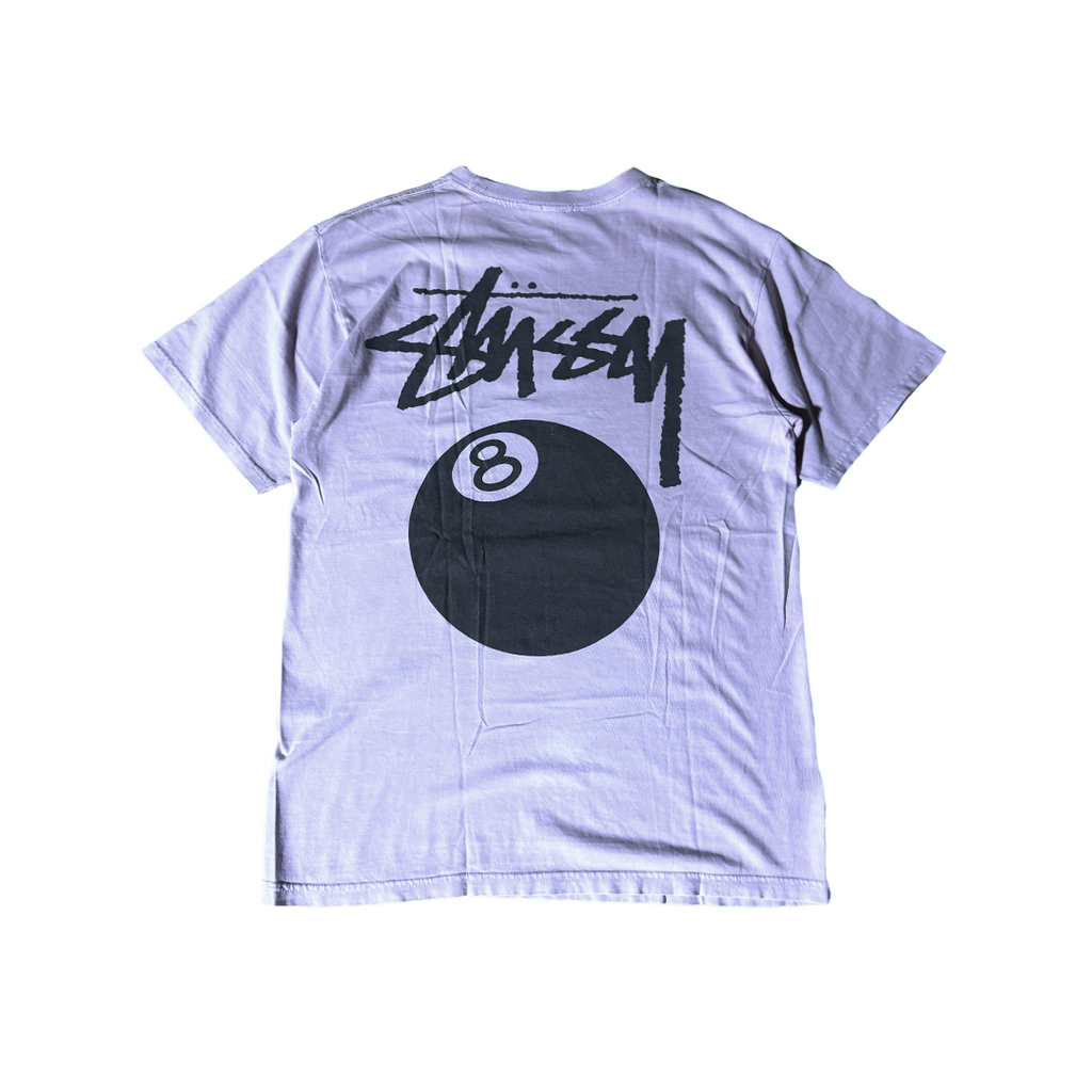Stussy 8-Ball Purple Tee (M)