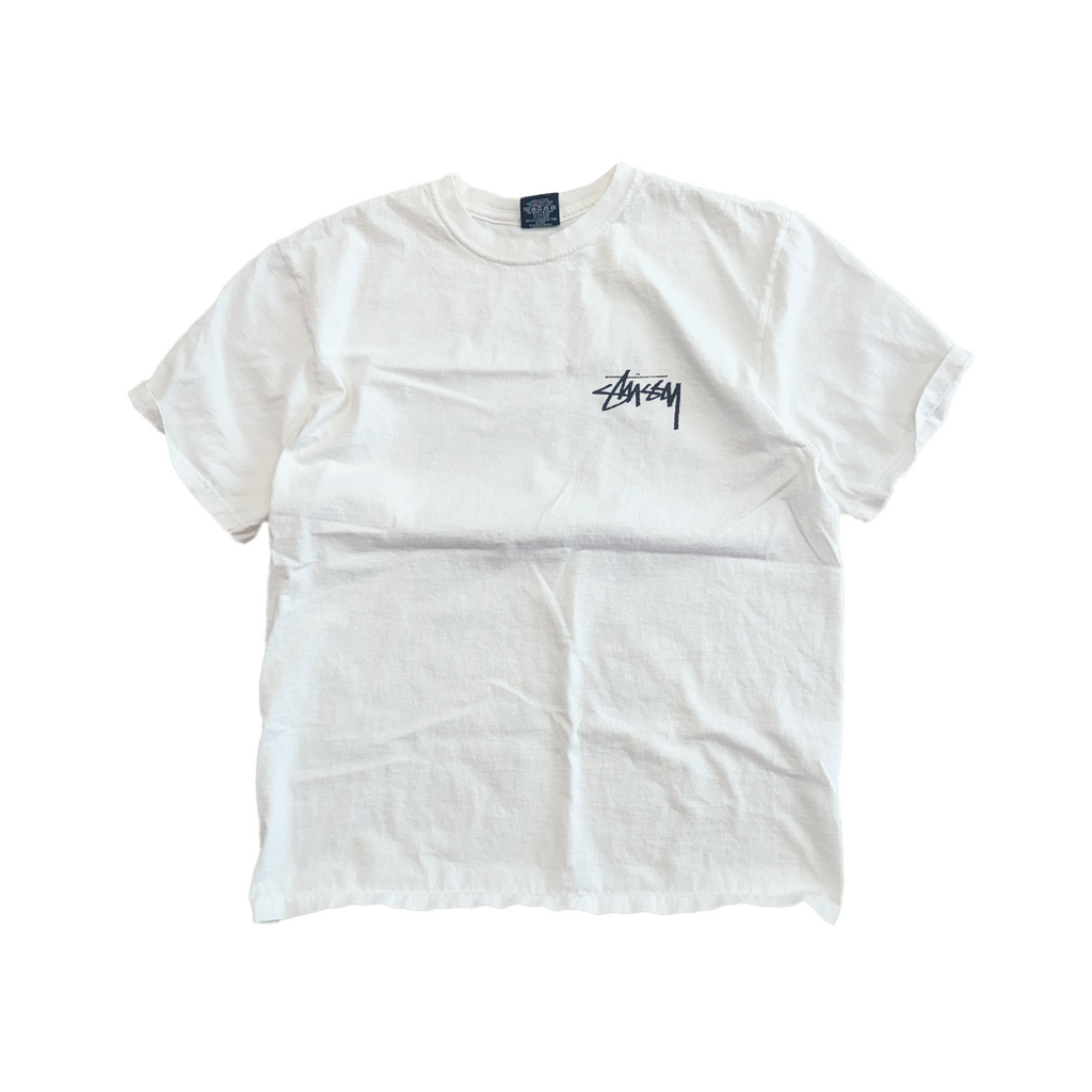 Stussy Beach White Tee (M)