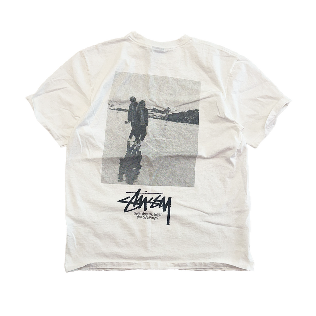 Stussy Beach White Tee (M)
