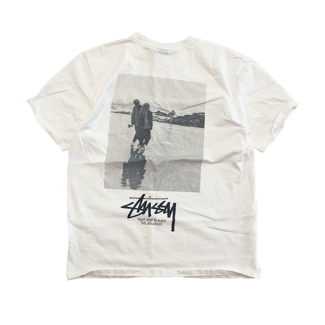 Stussy Beach White Tee (M)