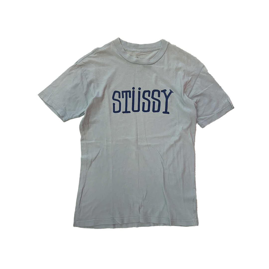 Stussy Handwritten Baby Blue Tee (S)