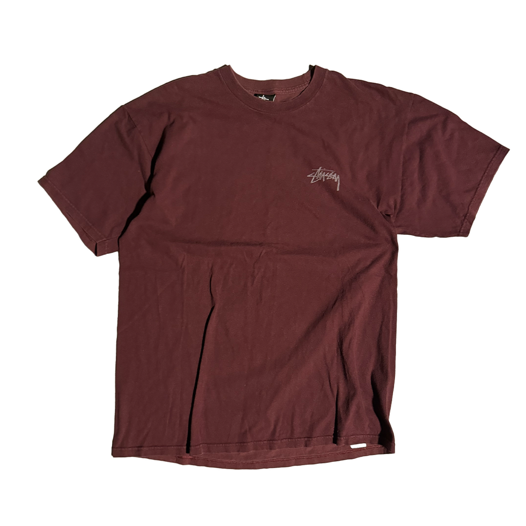 Stussy Skull Brown Tee (L)