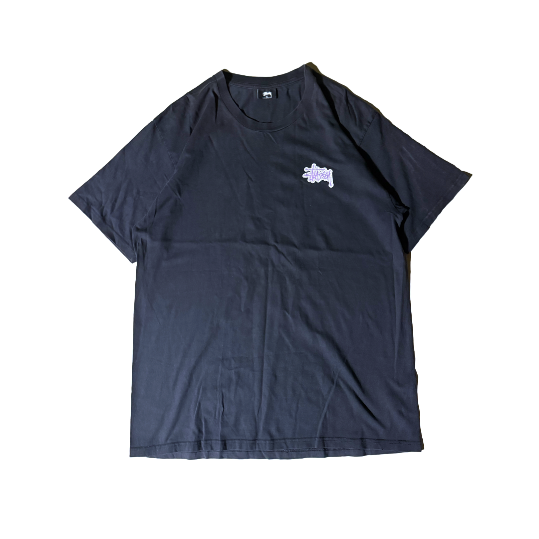 Stussy Checkers Black Tee (XL)
