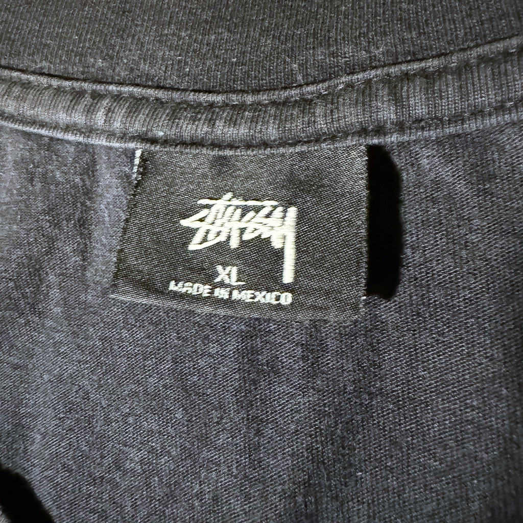 Stussy Checkers Black Tee (XL)