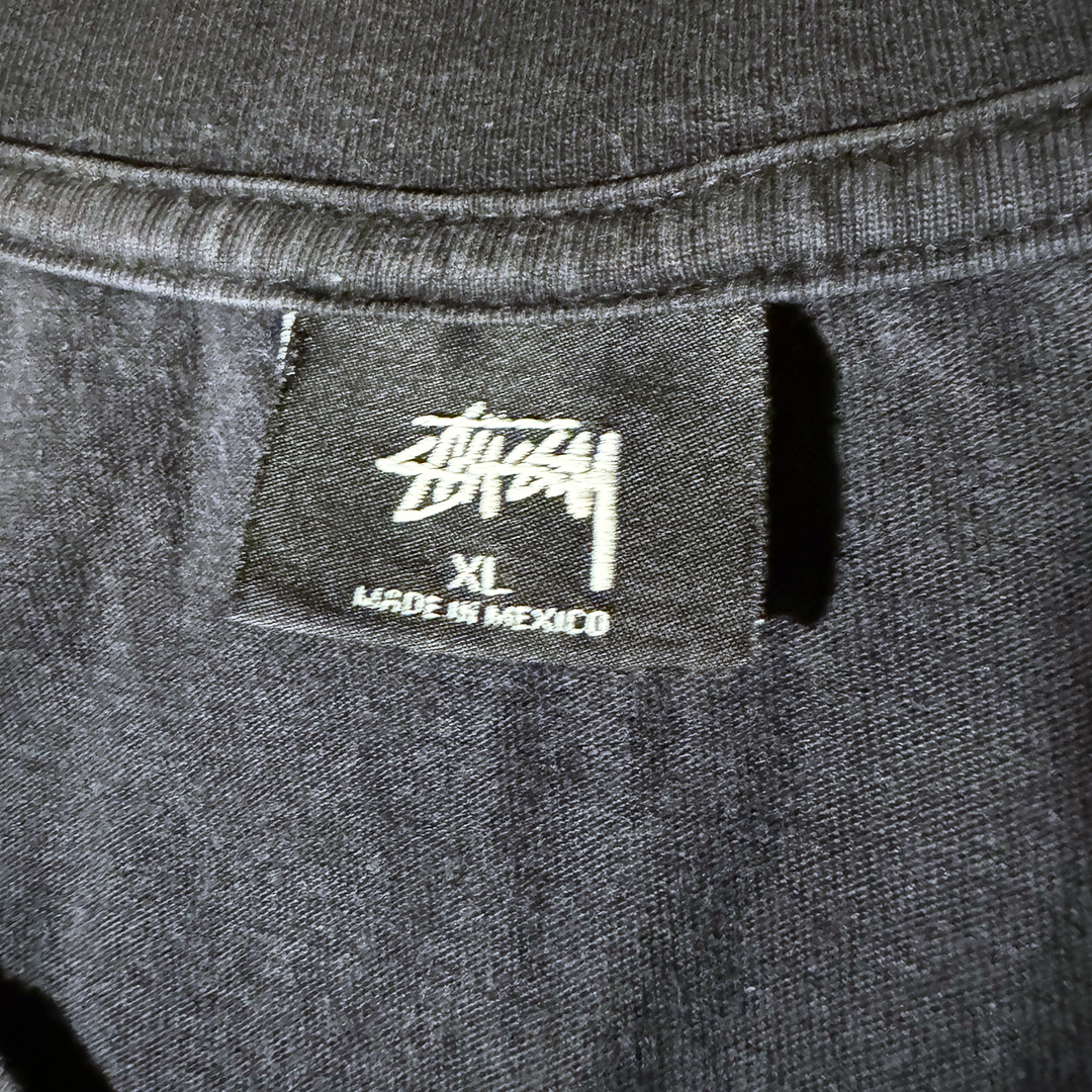 Stussy Checkers Black Tee (XL)