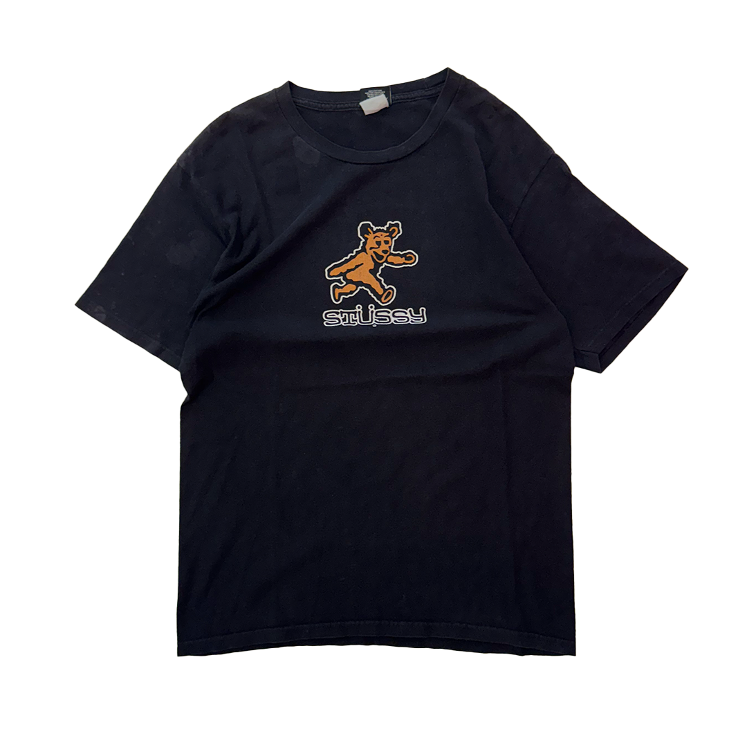 Stussy Grateful Dead Bear Black Tee (M)