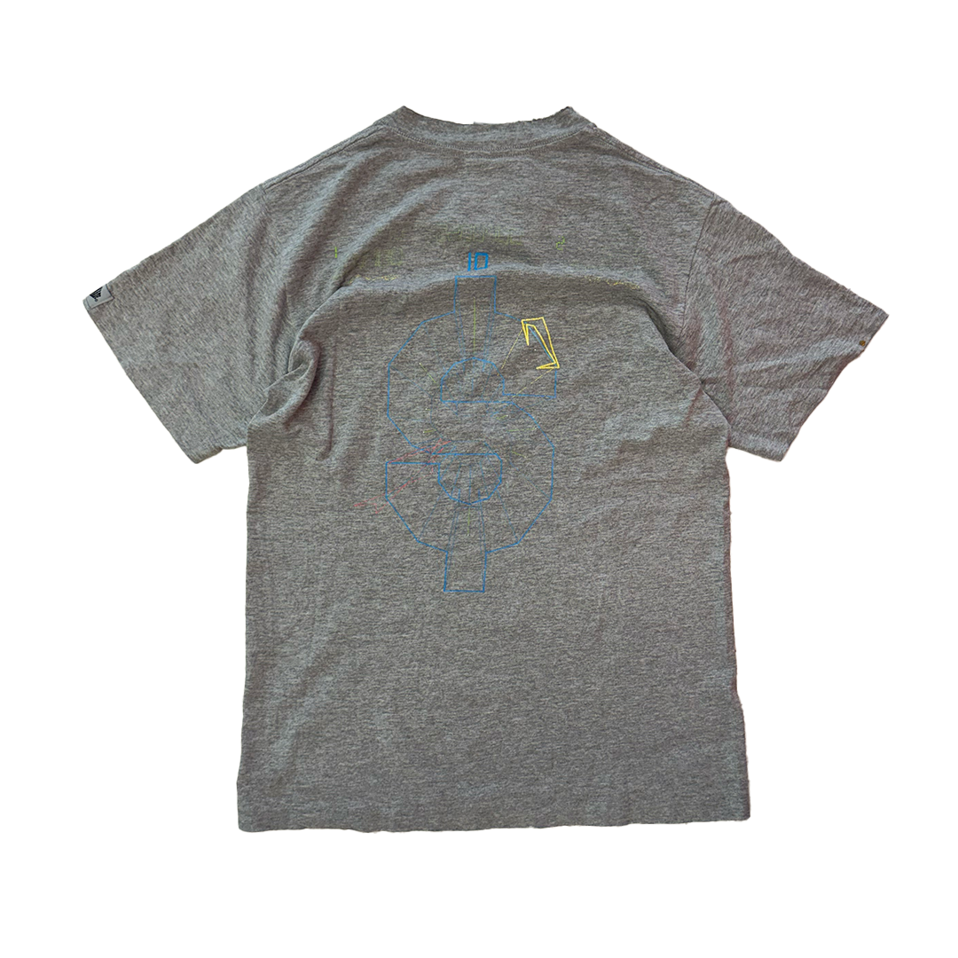 Stussy For Your Amusement Only Single Stitch Grey Tee (S)