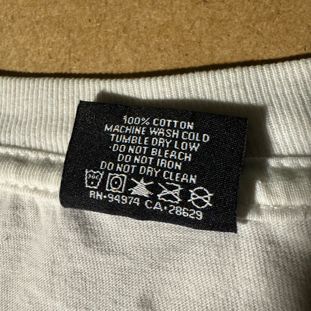 Stussy Herbys Dyed White Tee (L)