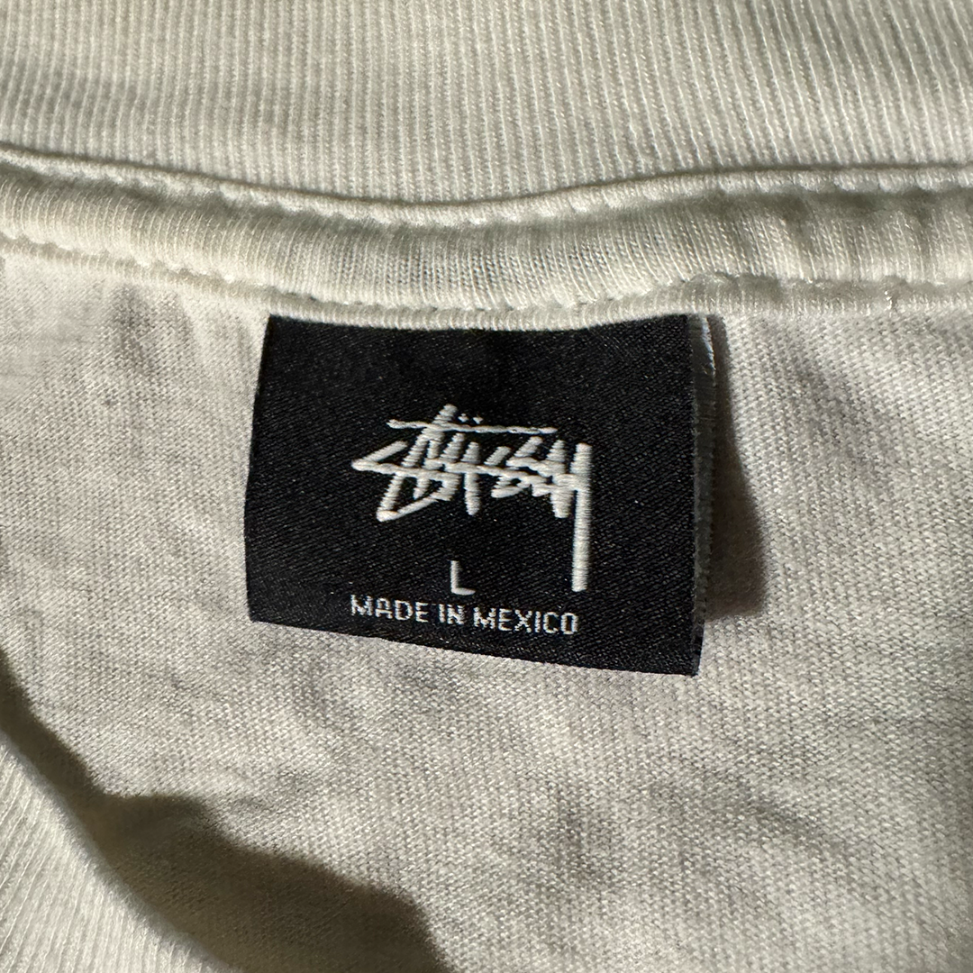 Stussy Herbys Dyed White Tee (L)