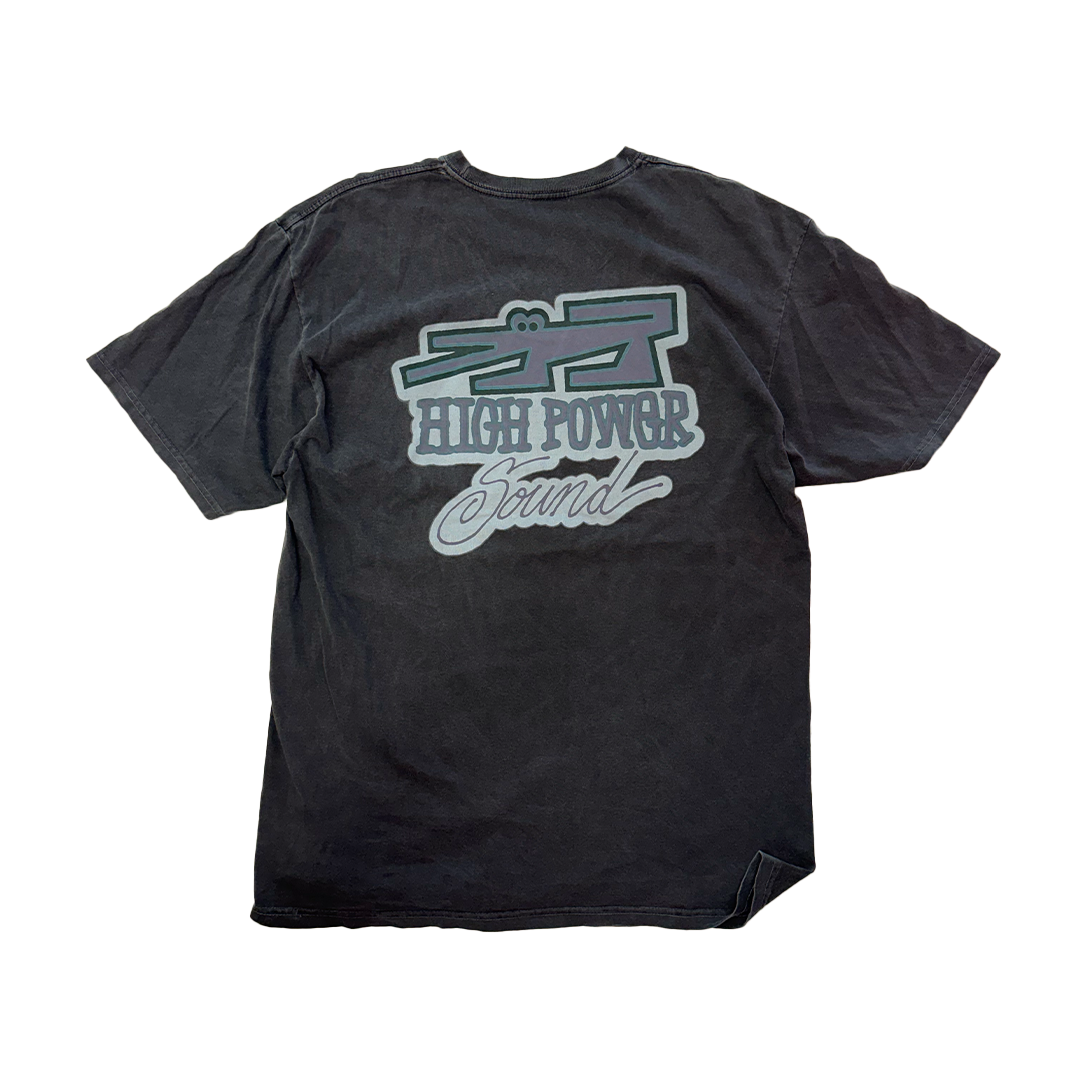 Stussy HIgh Power Sounds Croc Black Tee (L)