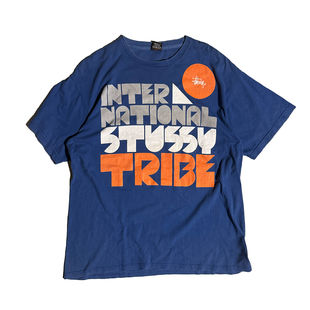 Stussy International Tribe Blue Tee (XL)