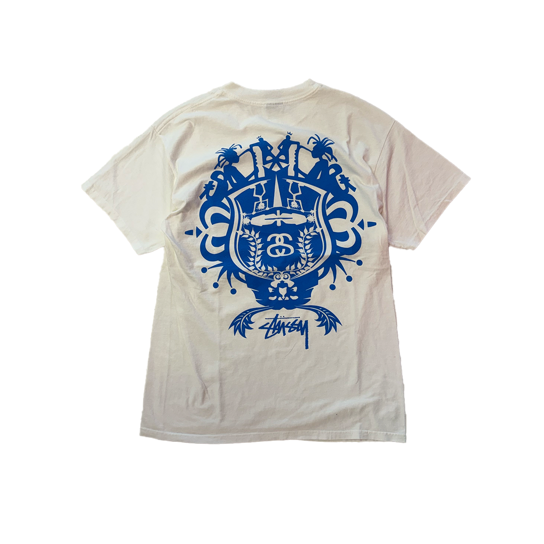 Stussy Symetrical White Tee (M)