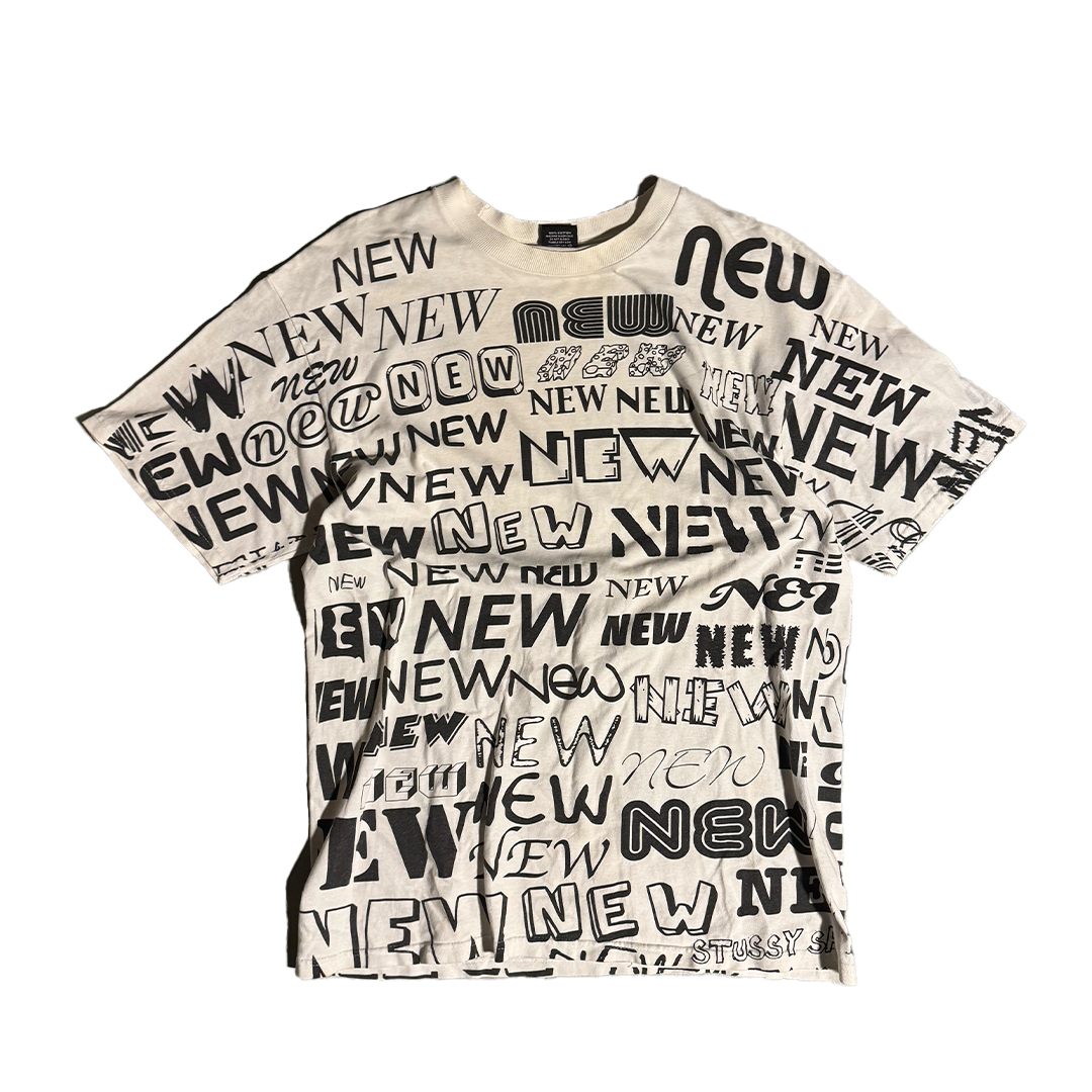 Stussy New White Tee (M)