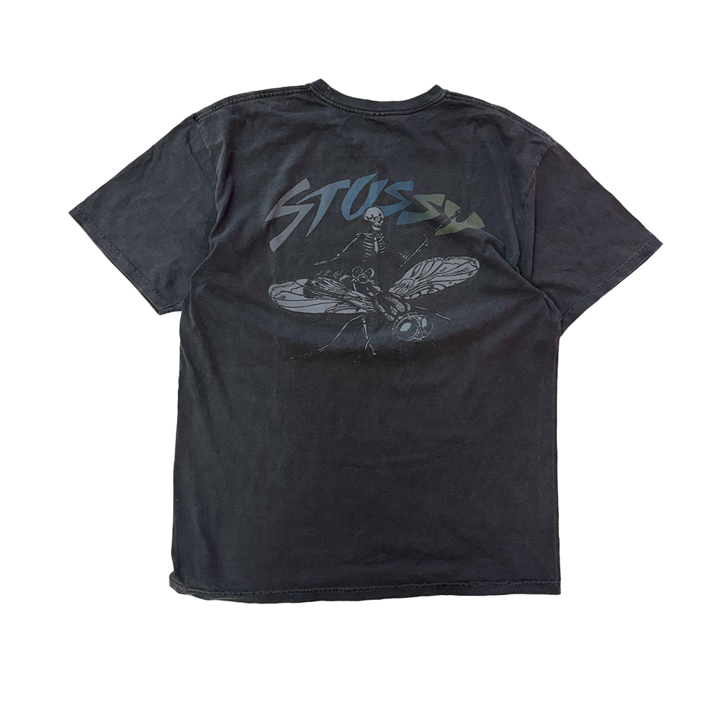 Stussy Faded Fly Black Tee (L)