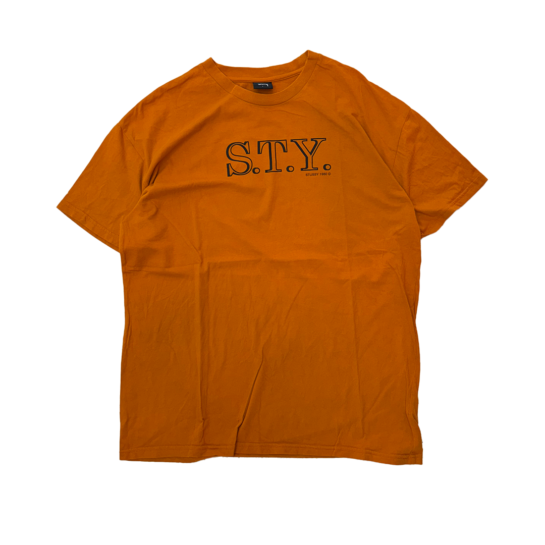 Stussy STY Orange Tee (L)