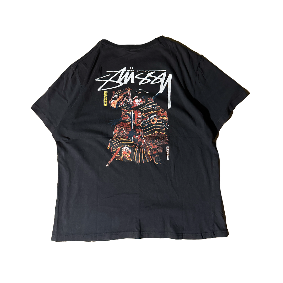 Stussy Samourai Black Tee (XL)
