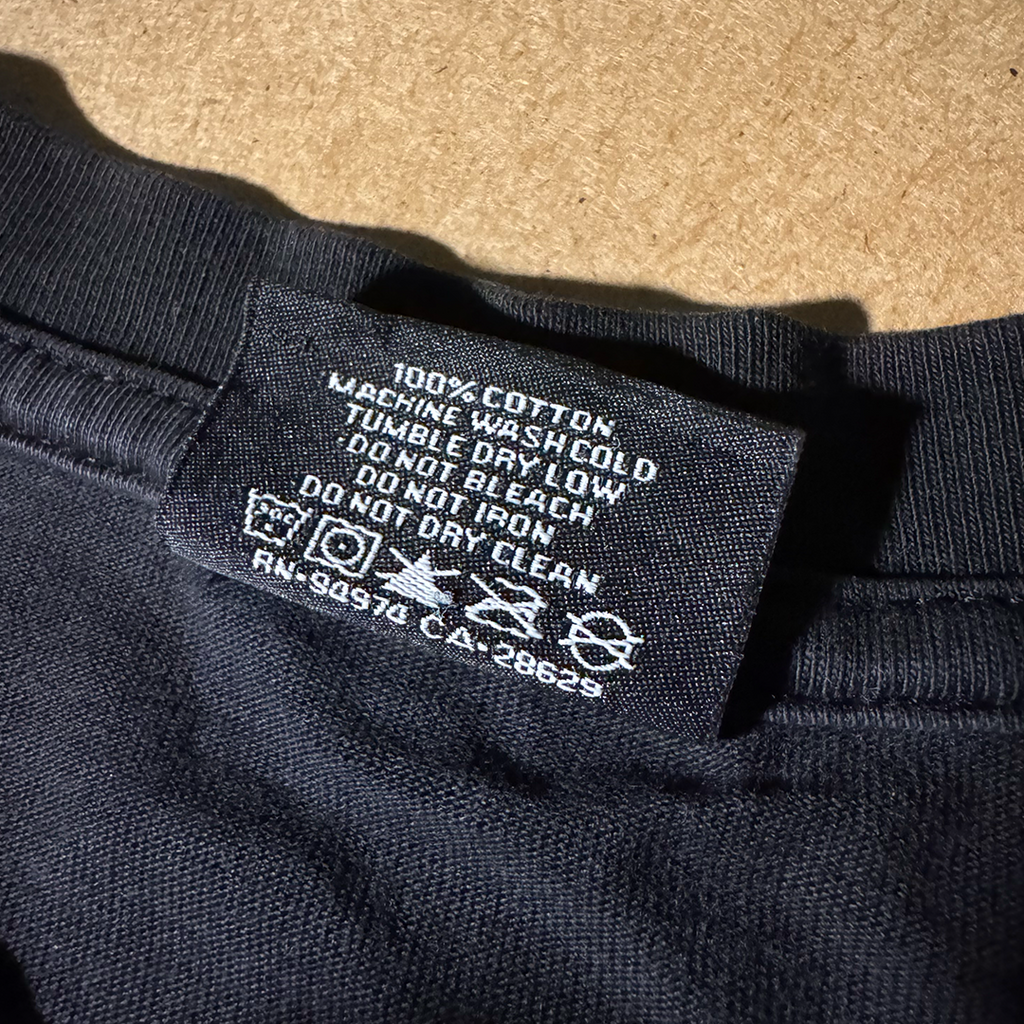 Stussy Samourai Black Tee (XL)
