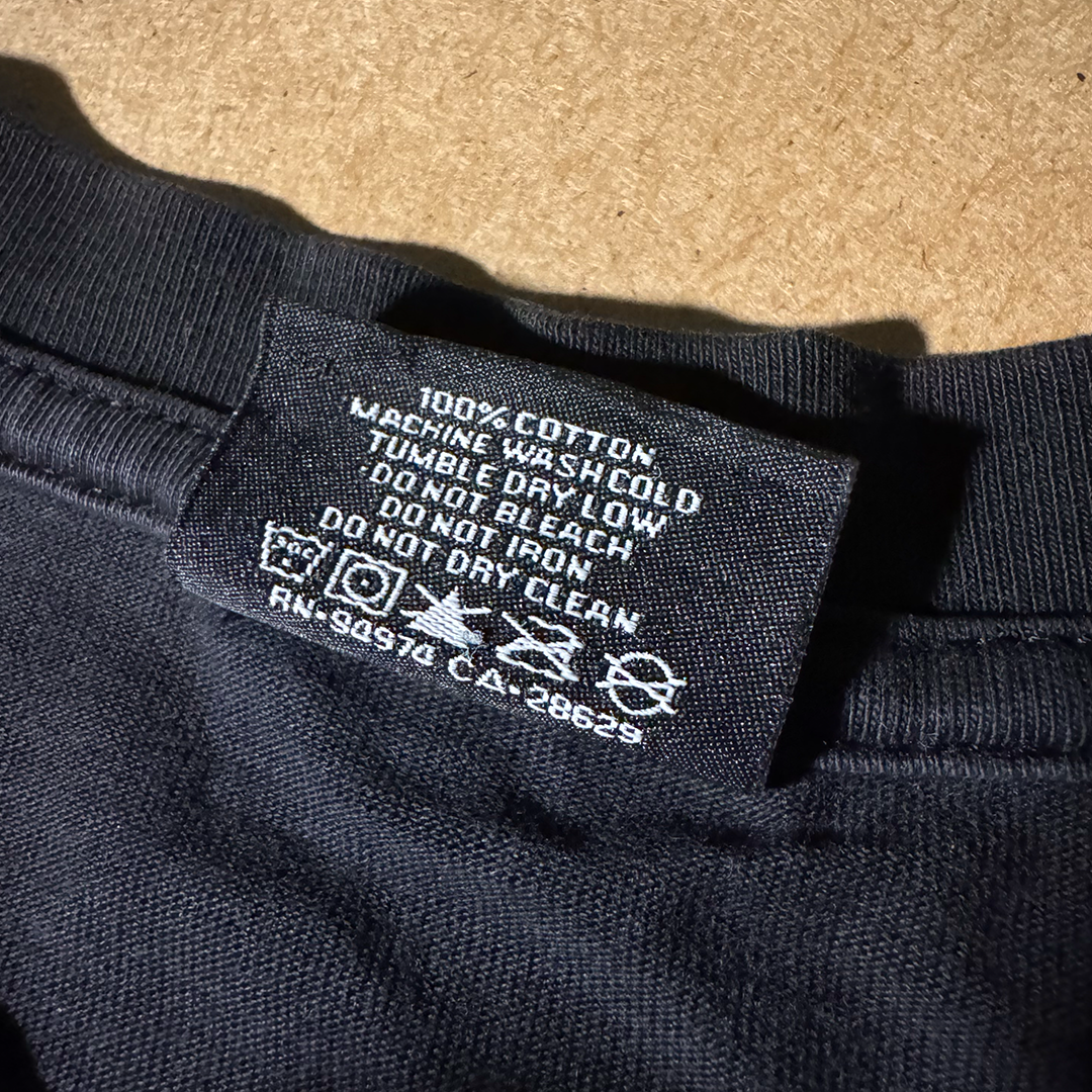 Stussy Samourai Black Tee (XL)