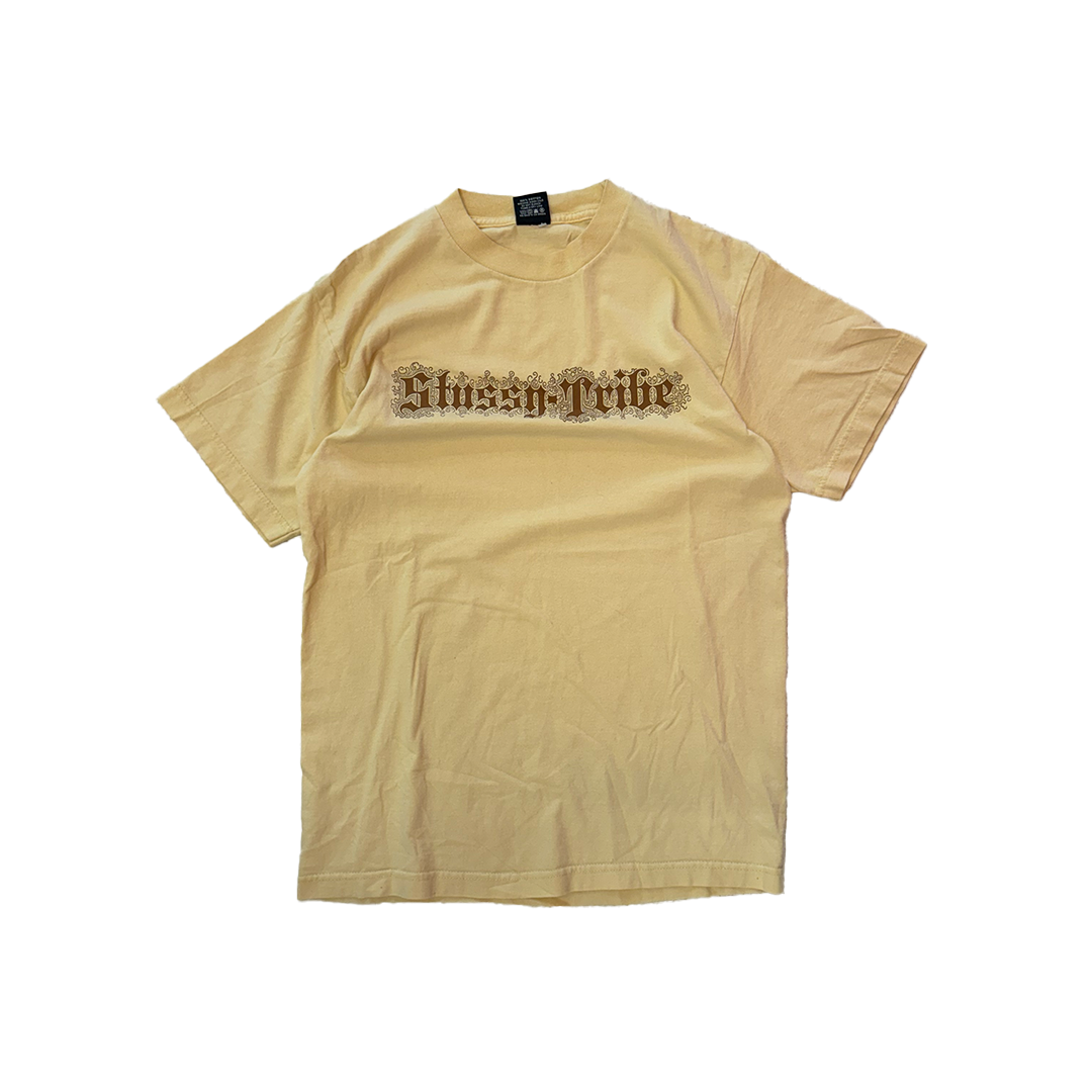 Stussy Tribe Yellow Tee (M)
