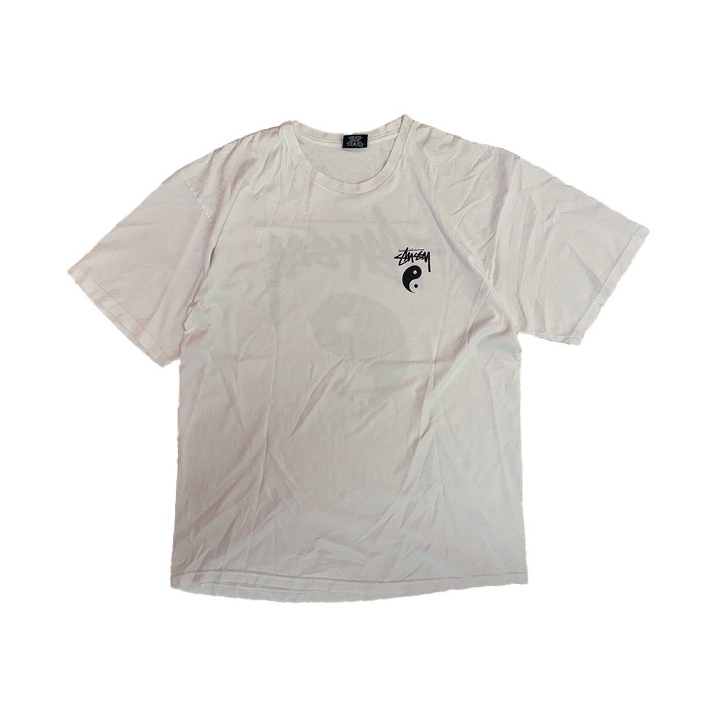 Stussy Yin Yang White Tee (XL)