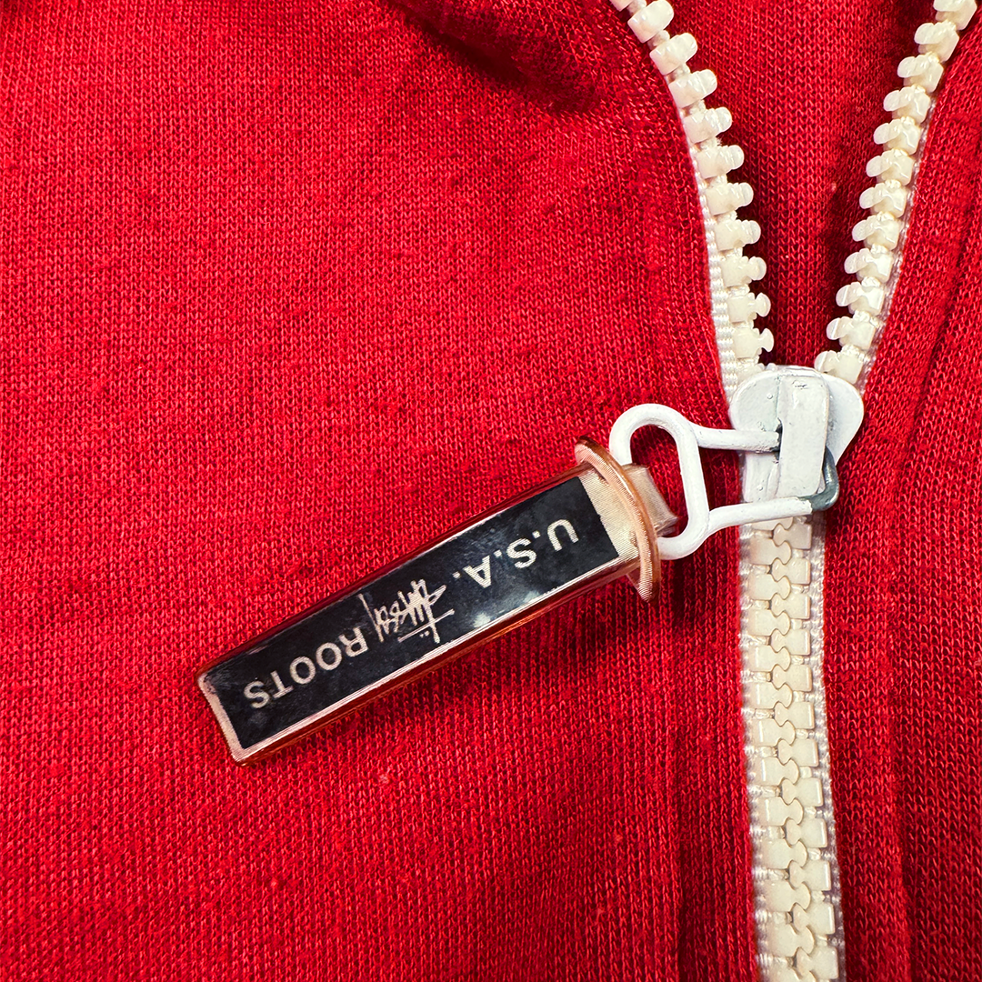 Stussy Vintage Made in Japan Red Track Jacket (L)