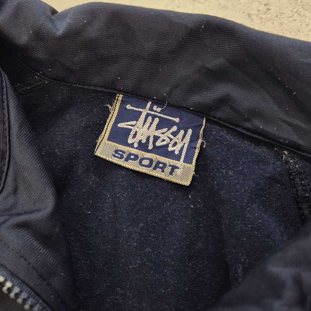 Stussy Sport Vintage Blue Track Jacket