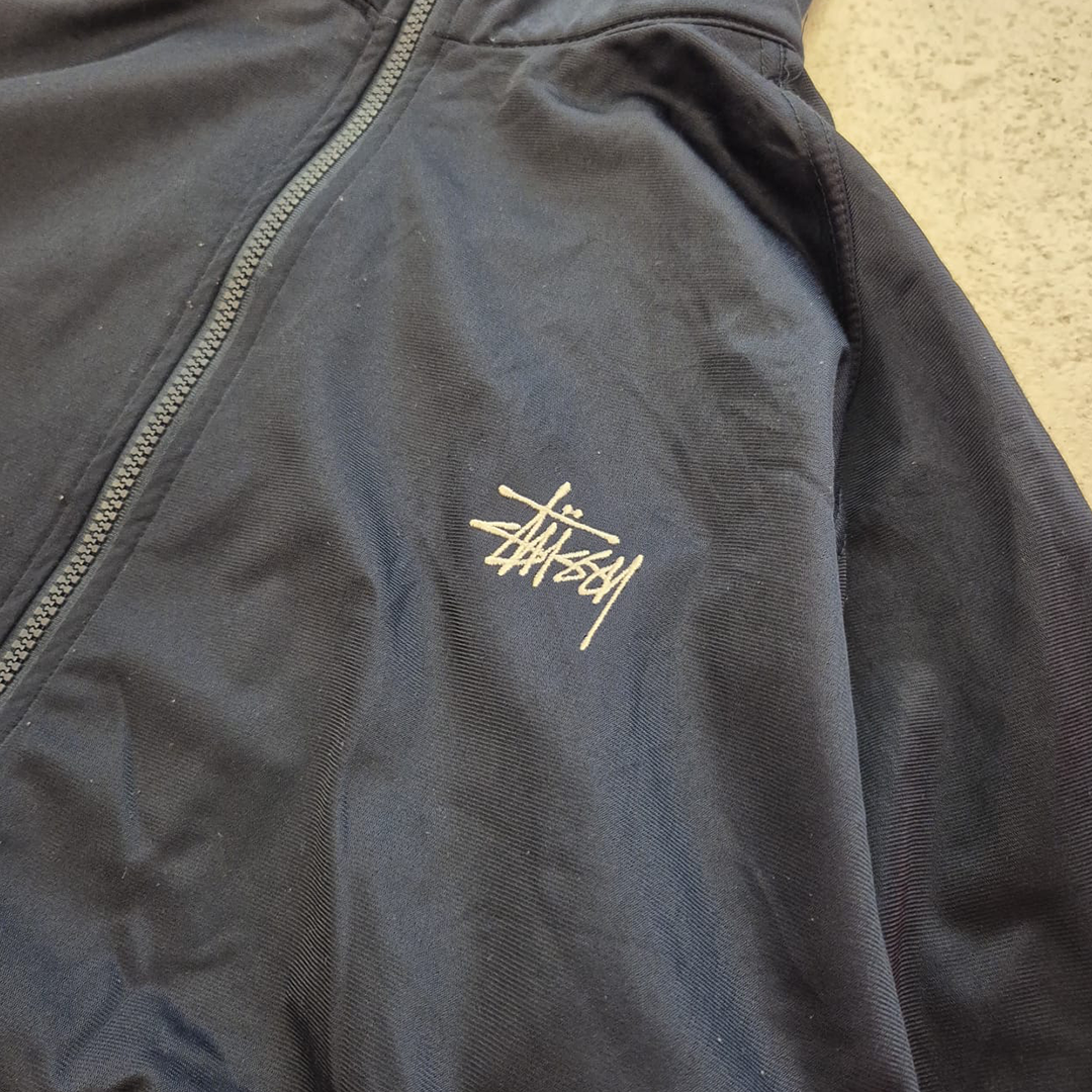 Stussy Sport Vintage Blue Track Jacket