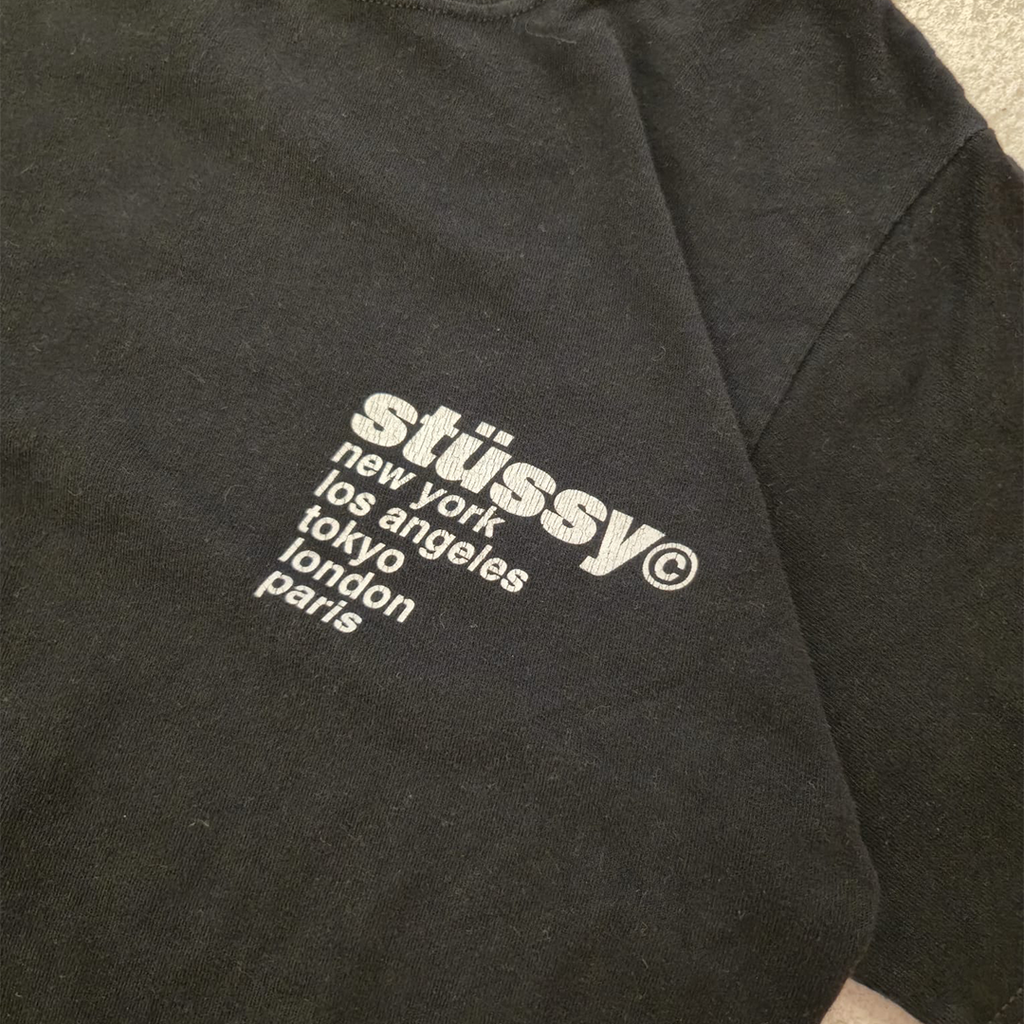 Stussy Strawberry Black Tee (M)