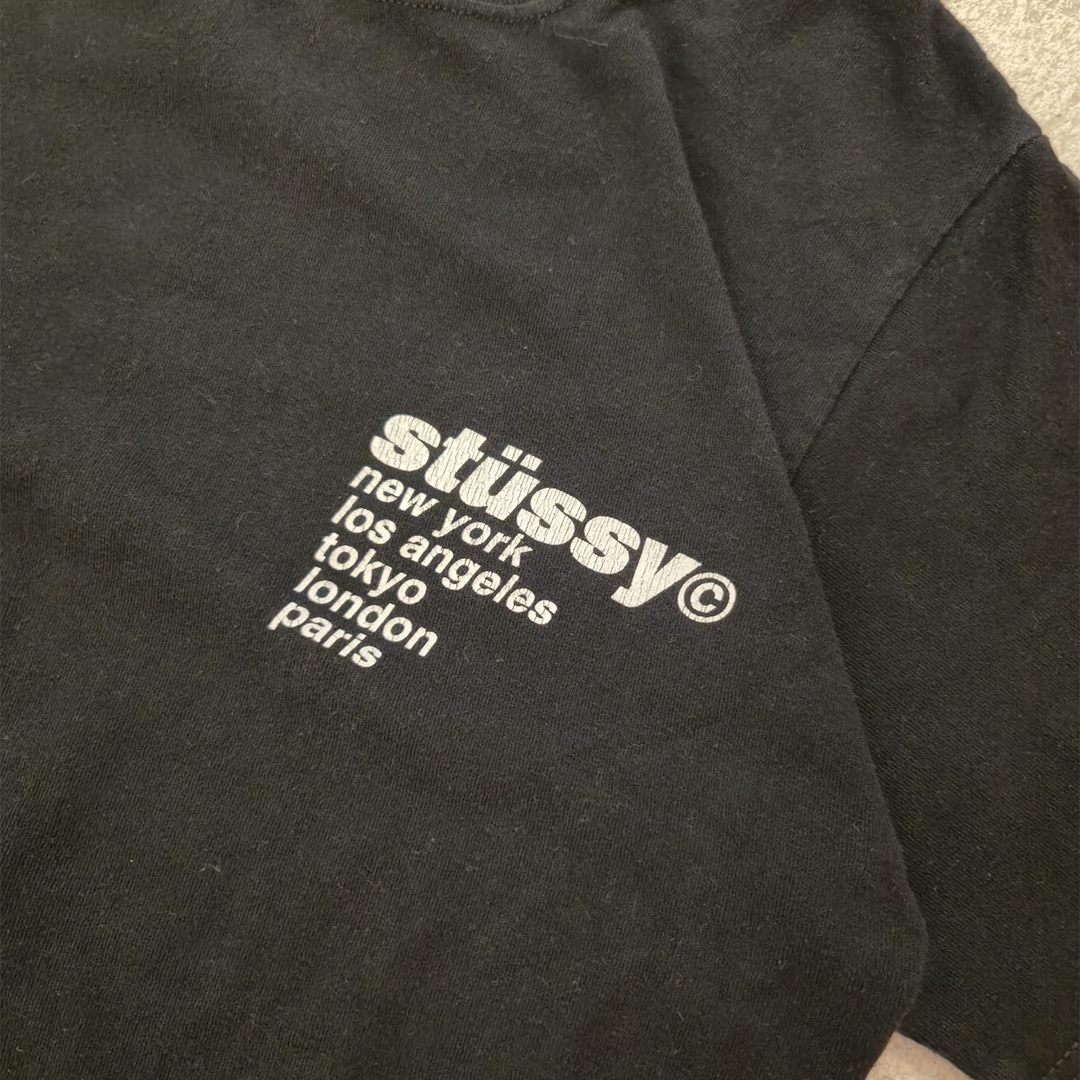 Stussy Strawberry Black Tee (M)