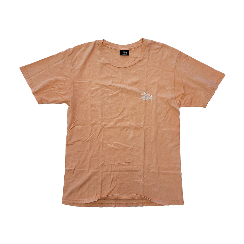 Stussy Logo Orange Tee (M)