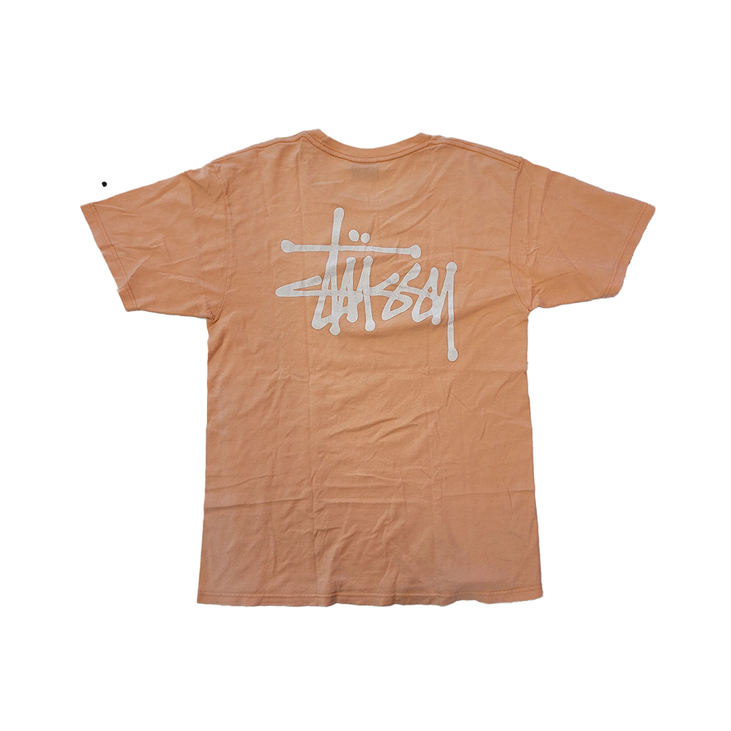 Stussy Logo Orange Tee (M)