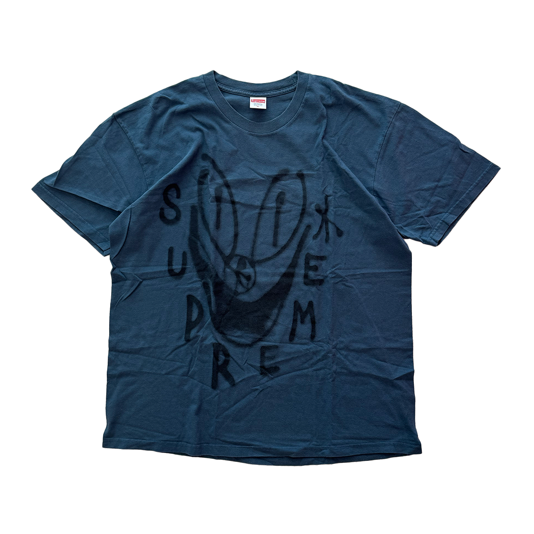 Supreme Smiley Blue Tee (XL)
