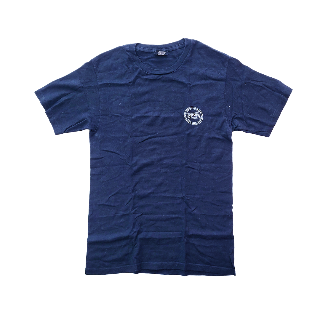 Stussy Women Black Tee (S)
