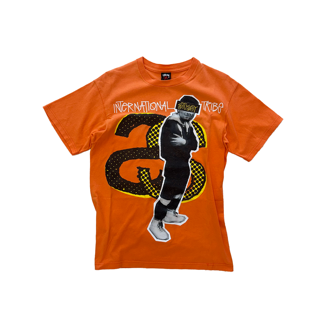 Stussy International Tribe Orange Tee (M)