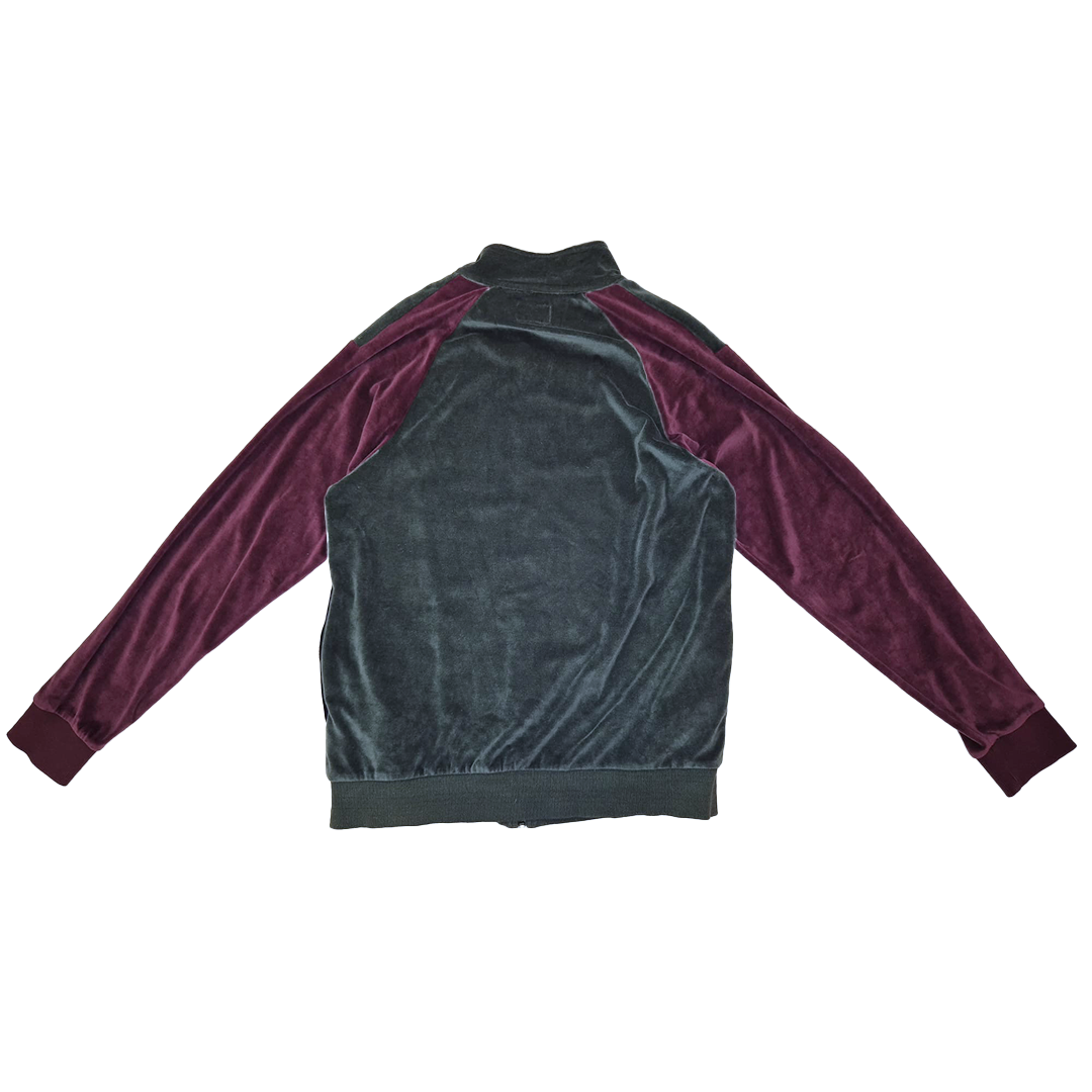 Stussy Multicolor Velour Track Jacket (L)