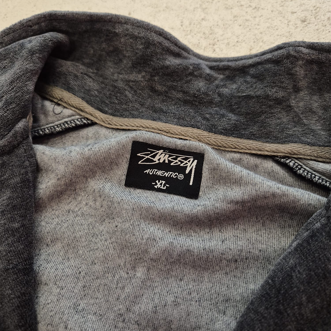 Stussy Vintage Velour Track Jacket (XL)