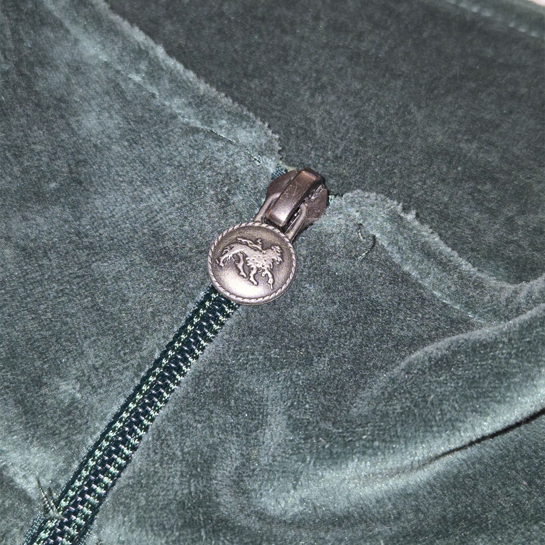 Stussy Multicolor Velour Track Jacket (L)