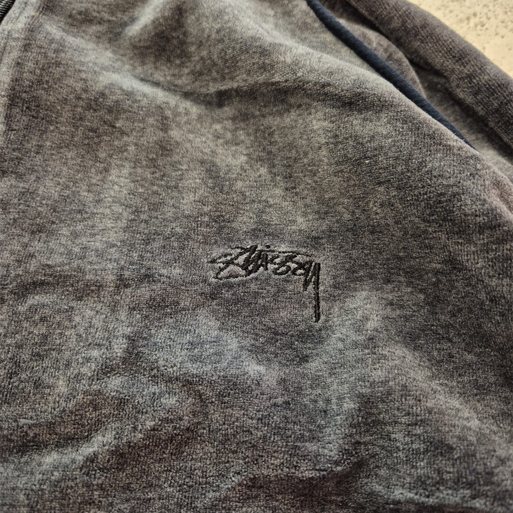 Stussy Vintage Velour Track Jacket (XL)