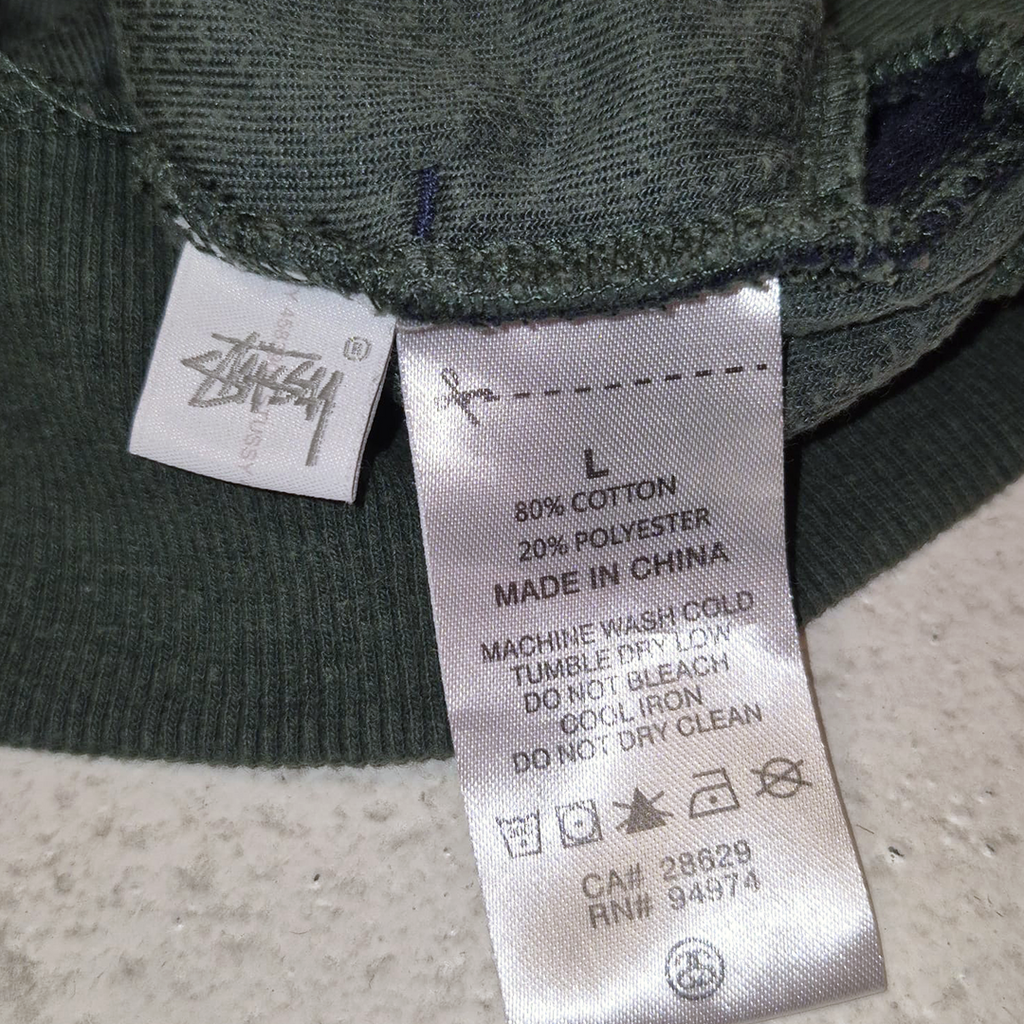 Stussy Multicolor Velour Track Jacket (L)