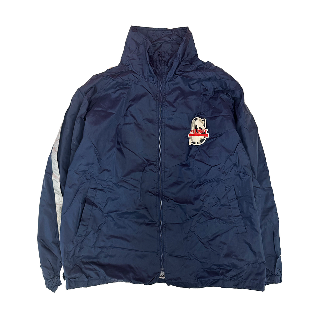 Stussy Vintage Made in USA Black Track Jacket (L)