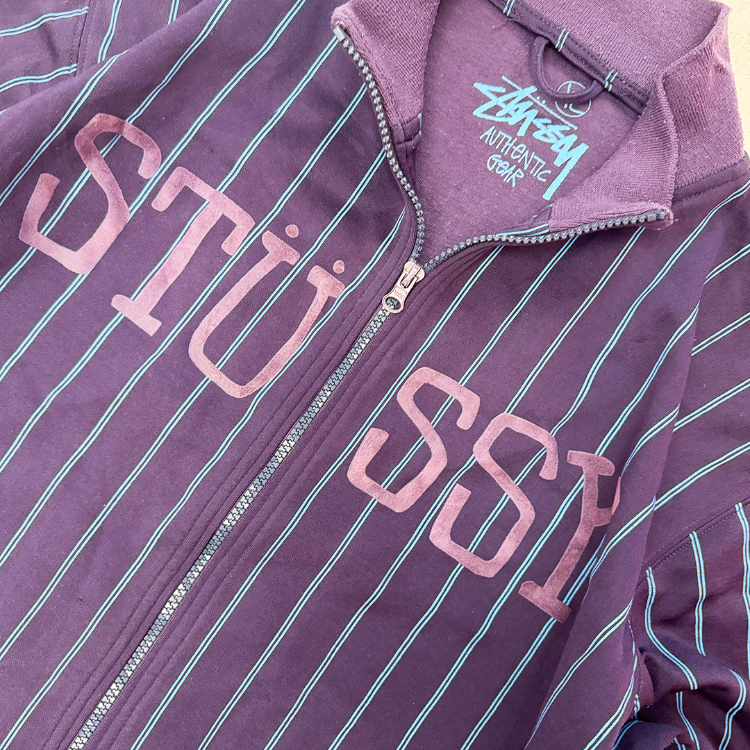 Stussy Purple Track Jacket (XL)