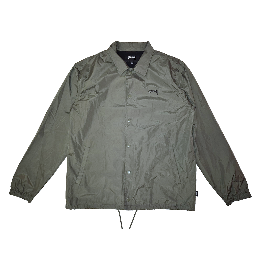 Stussy Green Coach Jacket (L)
