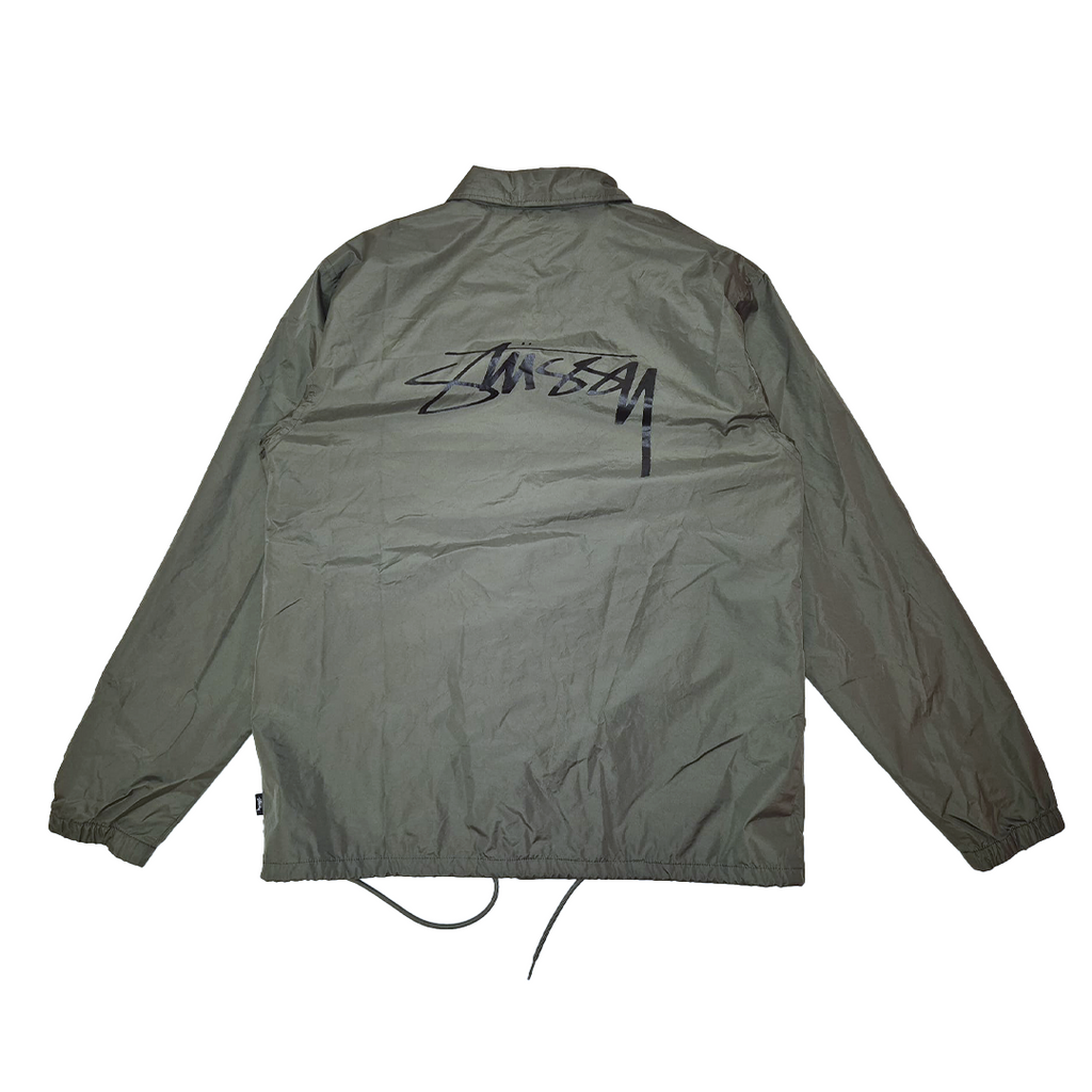 Stussy Green Coach Jacket (L)