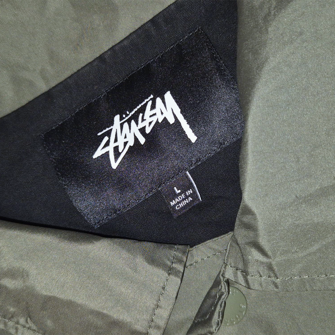 Stussy Green Coach Jacket (L)
