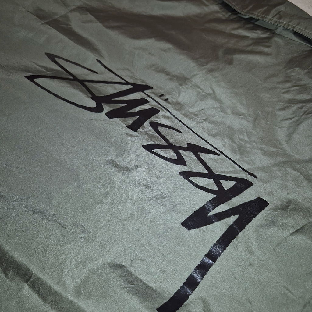 Stussy Green Coach Jacket (L)