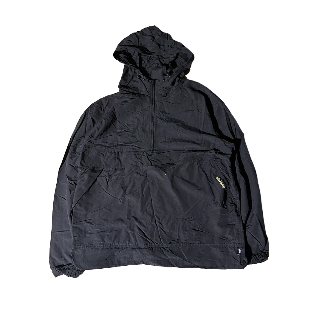 Stussy Black Nylon Jacket (XL)