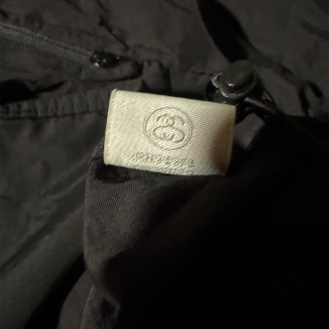 Stussy Black Nylon Jacket (XL)
