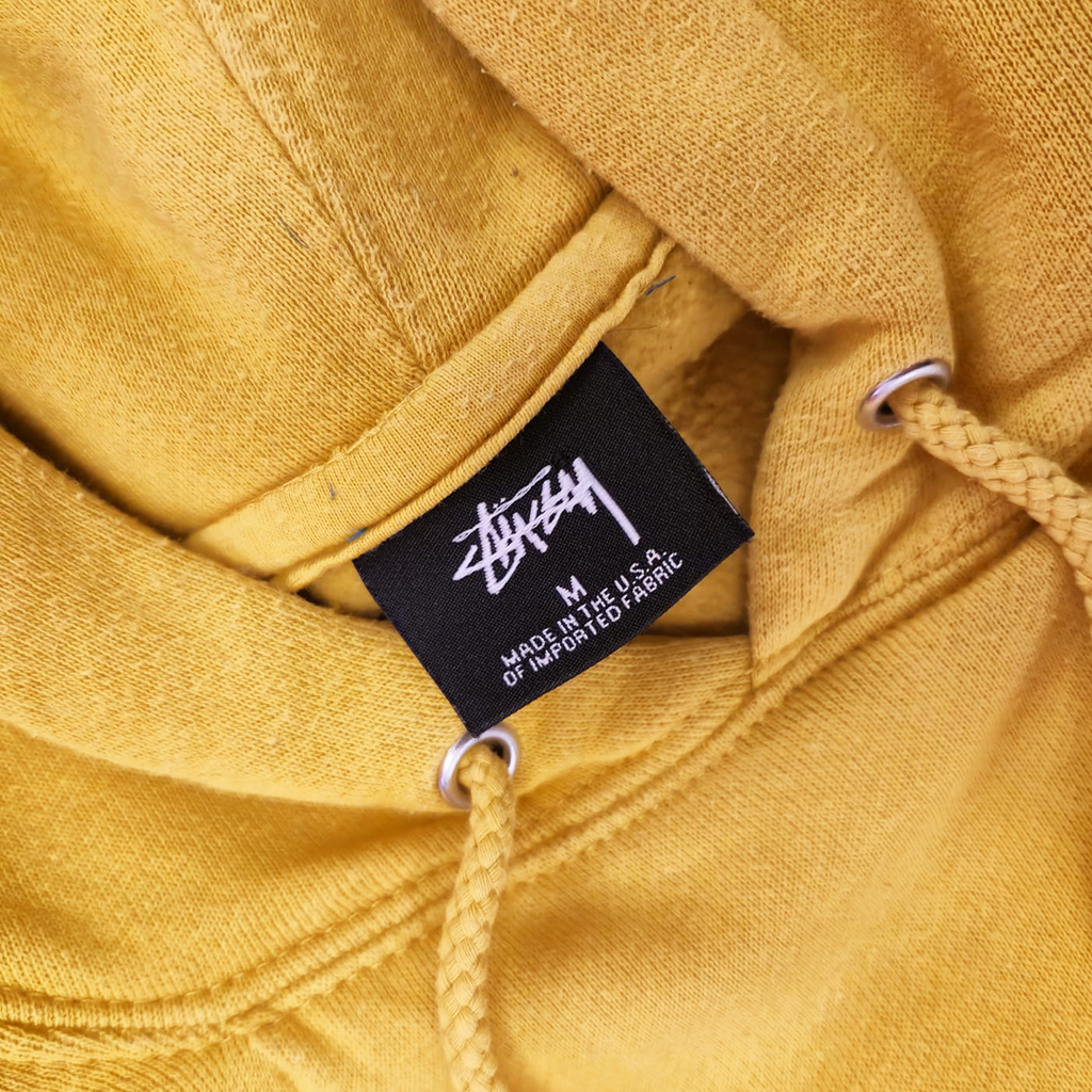 Stussy Roots Yellow Hoodie (M)
